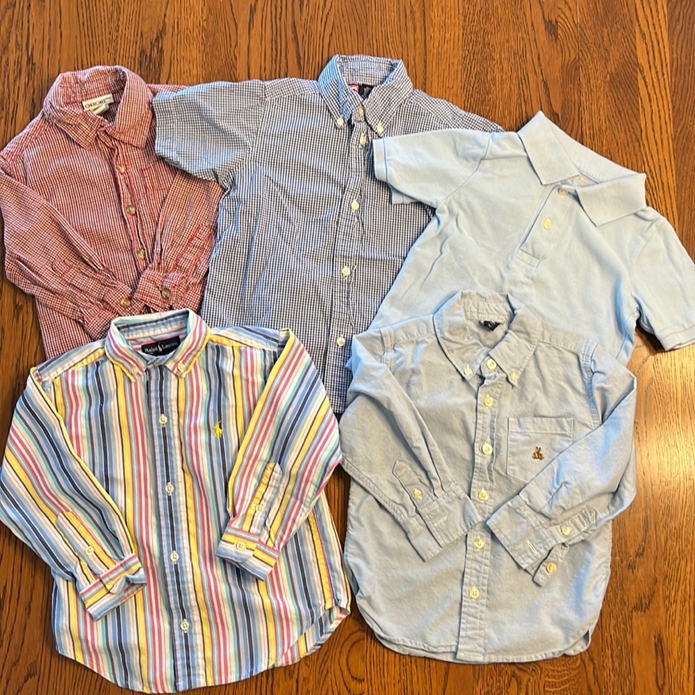 Lot of Boys 3T Dress Shirts